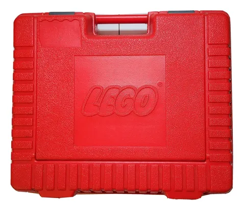 Lego Red Plastic Carrying Case 1985 Vintage 