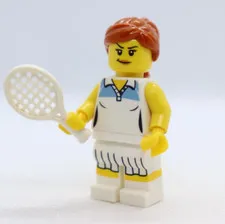 Tennis Player Series 3 Female Racket CMF LEGO® mini figure minifigure fig