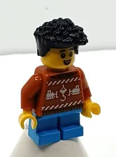 Lego Child Boy Minifig Town City 60436 Minifigure cty1820