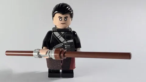 LEGO STAR WARS CHIRRUT IMWE MINIFIG ✶ SW0789 ✶ Rogue One ✶ incl. Staff & Hakama