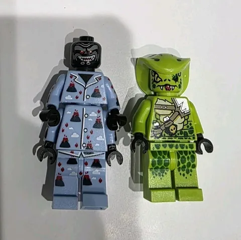 Lego Ninjago Lasha Minifigure Ninjago and PJs Garmadon Minifig Not Complete
