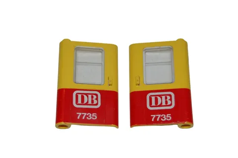 Lego® 12V TRAIN Railway 7735 Doors Set Left+ Right Deutsche Bahn YELLOW