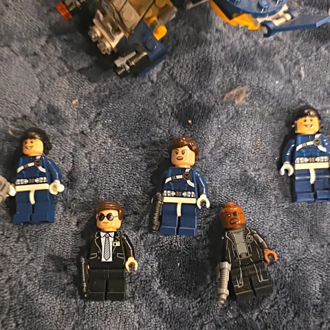 LEGO Marvel S.H.I.E.L.D. Minifigure Lot Plastic Figures, Age 6+
