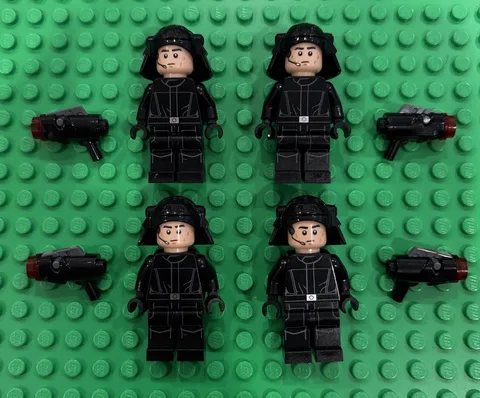 Lego Imperial Navy Trooper X4 Minifigure Star Wars 75055 sw0583 CMF  Rare HTF