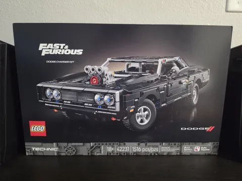 LEGO Sealed Technic Fast & Furious Dodge Charger 42231 1516pc 