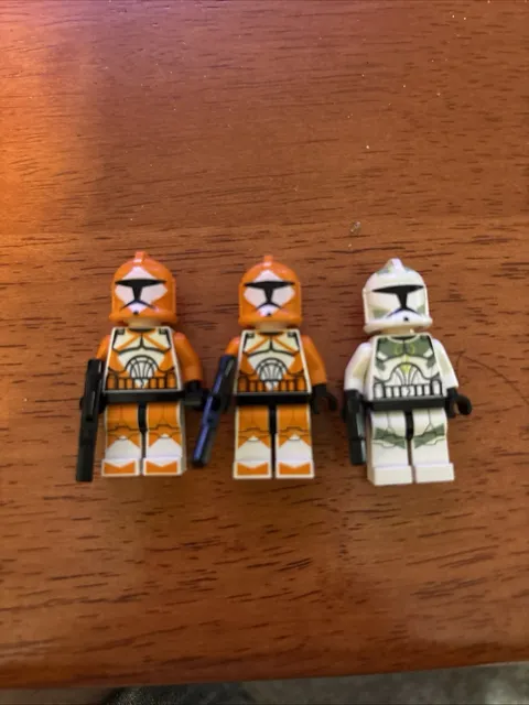 LEGO Star Wars Clone Trooper Lot, Horn Company (Phase 1) + Bomb Squad Troopers