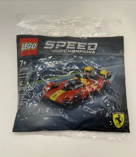 LEGO SPEED CHAMPIONS - Ferrari 499P Hypercar  (30709) Polybag 62 PCs  NEW