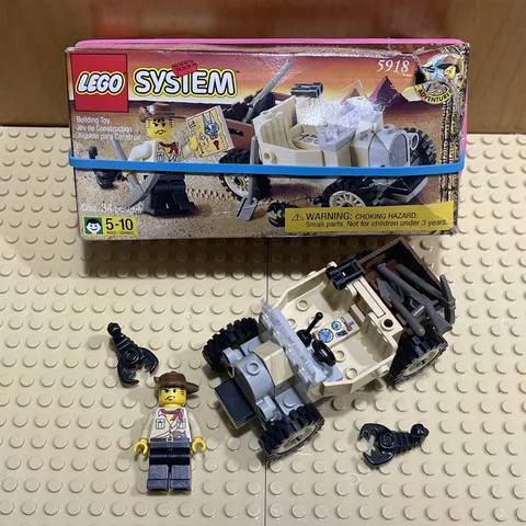 Lego Adventurers: Scorpion Tracker #5918 Complete w/ Damaged Box