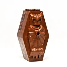 LEGO Brown Vampire Coffin - Studios 1381 Vampire's Crypt - Halloween Monsters