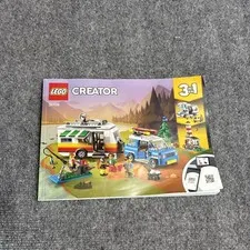 LEGO Caravan 31108 Instruction Manual Family Creator 3-1 Holiday Booklet ONLY