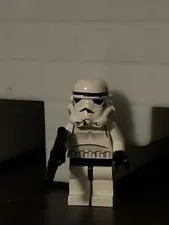 Lego Star Wars Misprinted Storm Trooper Helmet w Ink Slash & Misaligned Lining