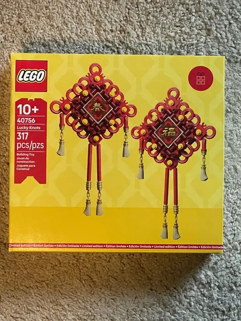 LEGO Seasonal Lucky Knots 317pcs 40756 Sealed