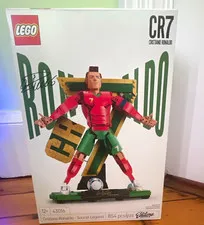 LEGO Art 43016 Cristiano Ronaldo Soccer Legend CR7 854 pcs 2 in 1 Set unopened
