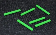 6 ~ #3 Bright Green Round Rod / Stick / Light Sword Blade Bricks ~ New Lego Part