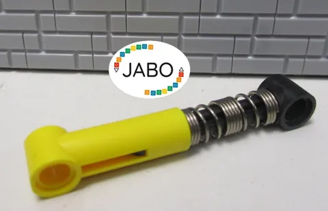 (D15) LEGO Technic 731c04 Shock Absorber Yellow 6.5L 8070 42036 42077 42083 42096