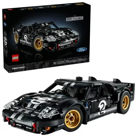LEGO Technic 1966 Ford GT40 MKII Race Car Building Set Toy Gift