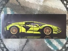 LEGO Technic 42115 Lamborghini Sián FKP 37 Building Instructions ONLY
