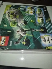 LEGO Alien Conquest 7051 Tripod Invader NEW! Flying Saucer Trooper Clinger