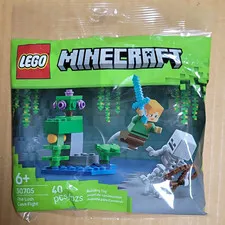 LEGO Minecraft 30705 The Lush Cave Fight Polybag 40pc Building Toy 6+