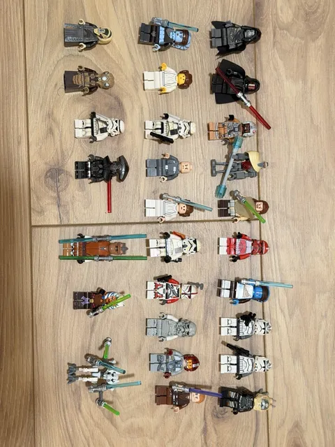 Massive 500+ RARE LEGO Minifigs Lot Starwars, Ninjago, Marvel,DC, HP + Lot More