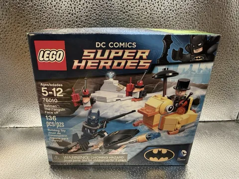LEGO DC Comics Super Heroes Batman: The Penguin Face Off 76010 Brand New Sealed