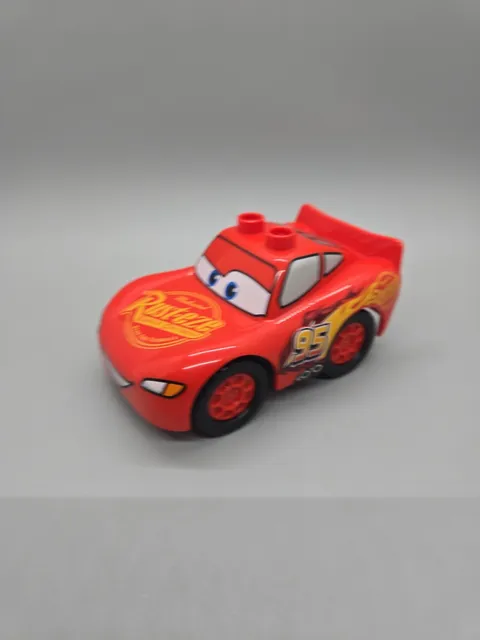 Disney Lego Duplo Lightning McQueen Car Wash Replacement Vehicle 10996 Rust-eeze