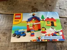 instruction manual for the LEGO Fun with Bricks Building Set (#4628)