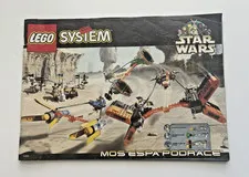 1999 LEGO Star Wars Mos Espa Podrace 7171 MANUAL ONLY