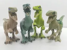 LEGO Jurassic World Velociraptors, Blue, Delta, Charlie, Echo.