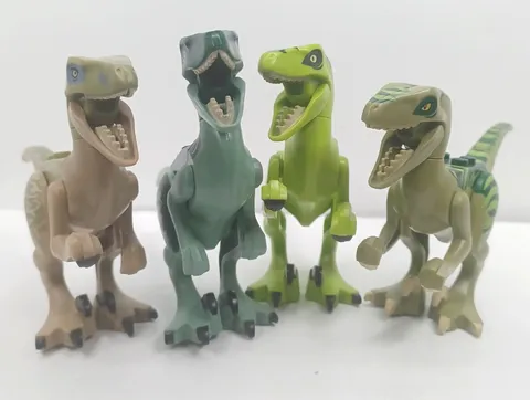 LEGO Jurassic World Velociraptors, Blue, Delta, Charlie, Echo.