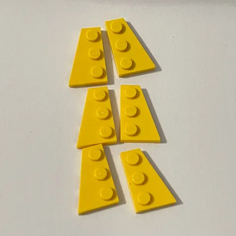 Lego 43722 43723 Yellow Replacement Add-on Pieces Parts Lot of 6