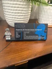 LEGO Star Wars UCS AT-ST Pilot Minifigure 75417 with Arm Printing and Stand