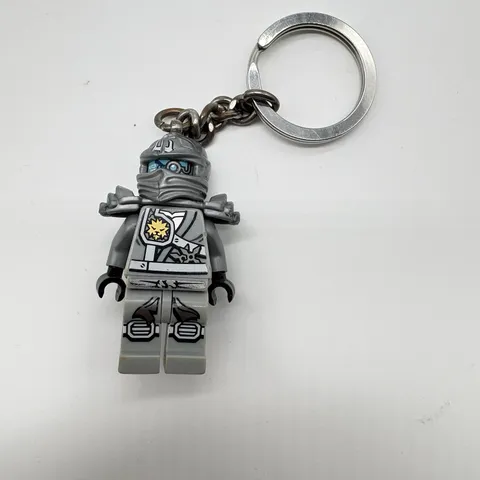 Lego Titanium Zane Keychain Rare Ninjago Ninja 851352 Tournament Of Elements