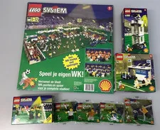 LEGO SYSTEM SPORTS Shell Limited Collection 8 Piece Set Rare New From Japan