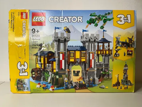Lego Creator 3 in 1 Medieval Castle 31120 Open Box/Pre Owned