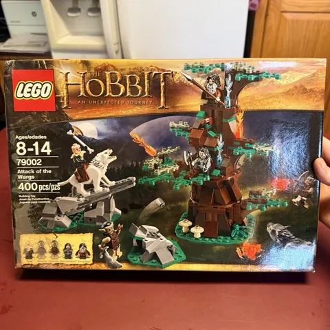 Retired LEGO The Hobbit 79002 Attack of the Wargs 400 pcs unopened.