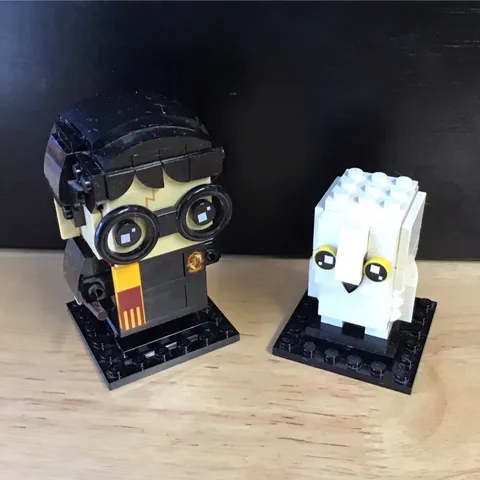 LEGO BrickHeadz Harry Potter & Hedwig 41615 Complete (no box or manual) 
