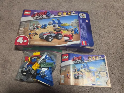 Lego Movie 2 70821 Emmet & Benny’s ‘Build and Fix’ Workshop 100% Complete Box Ma