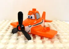 Lego Duplo Item Dusty orange/white
