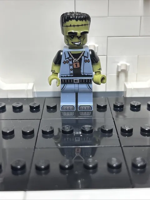 LEGO  CMF Series 14 Minifigure - Monster Rocker w/ stand - COL222