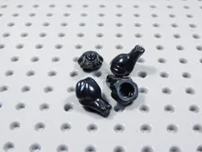 LEGO Lot of 4 Black Tree Frogs Frog Animal Minifig BQ