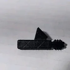 Lego Castle Black Minifig Arrow Quiver with 2 Arrows