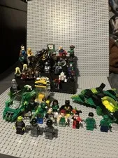 Large Lego Batman 2006 Batman 1 Minifig Lot Supergirl Green Lantern Killer Croc