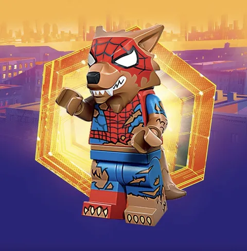 LEGO Peter Parker: Werewolf Spider-Man Across the Spider-Verse (Minifigure)