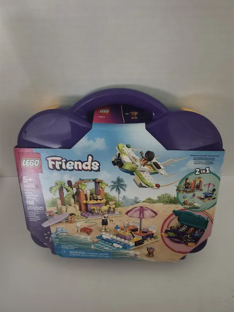 LEGO FRIENDS: Creative Beach and Travel Suitcase (42672) Complete