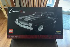 LEGO Icons Chevrolet Camaro Z28 1969 Set 10304 1456 pcs 18+ Box