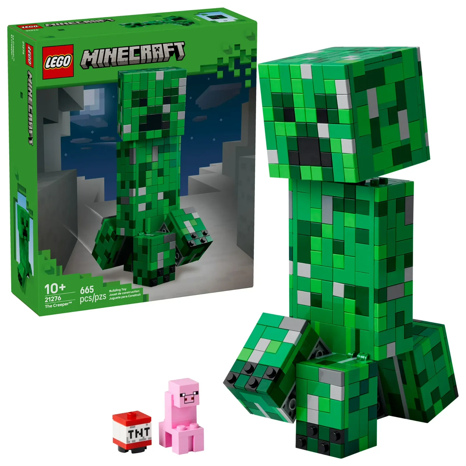 LEGO Minecraft The Creeper 21276 Toy Poseable Action Figure Gamers Gift Age 10+