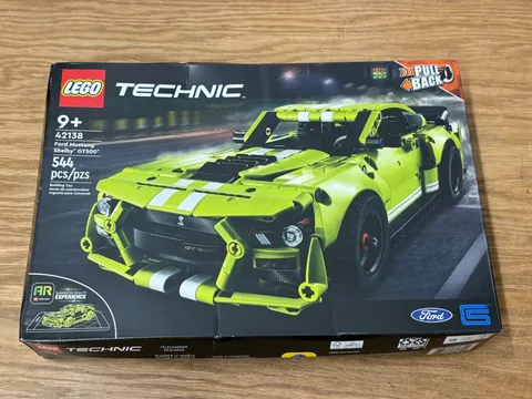 LEGO TECHNIC 42138 Ford Mustang Shelby GT500 544 Pieces New RETIRED