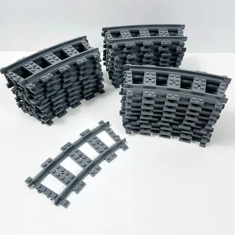 Lego City 60198 Train Track 28 Pieces Curved