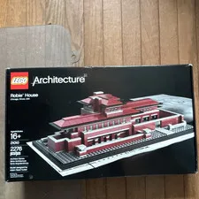 LEGO Architecture Robie House 21010 Complete Set 2276 Pieces 16+ Boxed 2011